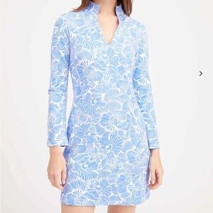 NWT Mahi Gold Mahi Tunic Dress in Secret Garden Regatta